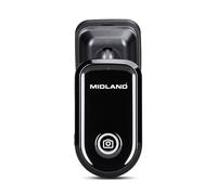 Midland - Dash CAM Auto Street Guardian Mini, Dashcam con localizador GPS Integrado, cámara con Sensor G para detección de Golpes - Accesorios para Coche, cámara Wi-Fi para Acceso de vídeo Desde