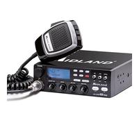 Midland - Emisora CB ALAN 48 PRO, Radioaficionado Multibanda para Vehículo sin Licencia, Potencia Ajustable 1W/4W, Pantalla LCD, SCAN, Dual Watch, RF Gain, Filtros ANL y Noise Blanker, Micrófono 6 Pin