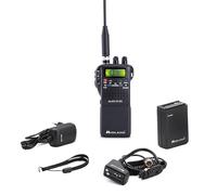 Midland Alan 42 DS CB Transceptor Portátil AM/FM Multibanda para Países UE, Transceptor con toma para Accesorios de 2 Pines, Silenciador Digital y Sonido Claro y Potente