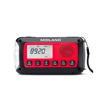 Midland ER100 Power DE Emergencia, Carga Solar y por dianamo