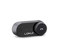 Midland - Intercomunicador Casco Moto Único Lokui K30, Auriculares Moto Inalámbricos Bluetooth Universales e Impermeables, Alcance 800m para 2 Personas, Batería 10H, Radio FM, Cancelación Ruido