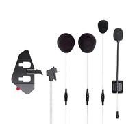 Midland - Kit Completo para Segundo Auricular C1439.02, Compatible con BT Mini, Altavoces RCF, Doble micrófono, Conector y Sistema de fijación, homologado ECE 22.06