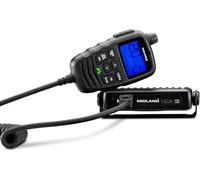 Midland M5 Pro, Radio Móvil CB, con Micrófono Integrado, Pantalla LCD, Puerto USB-C