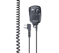Midland- Micrófono Altavoz MA26-XL para Walkie Talkie, Control Volumen Integrado, Conector L 2 Pines, Solo PTT para Transmisión Precisa, Cable Enrollado, Compatible con Radios Serie G7, G9, XT, XT Pro