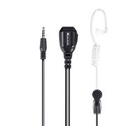 Midland Ma 31-777 Pro Micro W/pneumatic Earphone&ptt 1 Pin One Size Black