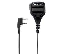 Midland - Micrófono MA25-LK con Conector 2 Pines Kenwood para Emisora Radioaficionado, Omnidireccional, Compatible con Walkie Talkies G10 Pro, G11 Pro, CT990 EB, CT590 S, G13 - Accesorios para Airsoft