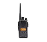 Midland Midland G18 Pro NC Walkie-talkie robusto de uso libre PMR446 con cumplimiento de estándares militares y Noise Cancelling para comunicaciones claras en