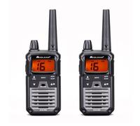 Midland Midland XT70 PRO Walkie-talkie con alcance de hasta 12 km, resistente a las salpicaduras de agua con alto rendimiento y seguridad