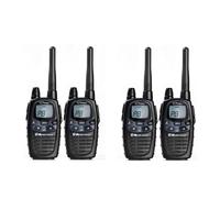 Midland Pack de 4 Midland G7 Pro Pack de 4 walkie-talkies de doble banda LPD + PMR446 ¡para una comunicación 100% gratuita!