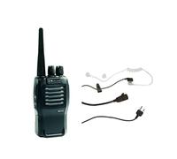 Midland Pack Midland G11 Pro + Kit Bodyguard Kit con robusto walkie-talkie sin licencia y kit de guardaespaldas, perfecto para uso profesional.