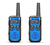 Midland- Walkie Talkie Profesional Largo Alcance 8km XT50 PRO, 2 Emisoras, 101 Canales, 32PMR446/69LPD, Autonomía 12H - VOX, Scan, Canal Emergencia RRM, Waterproof IPX2, Pilas Recargables y Accesorios