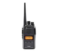 Midland- Walkie Talkie Profesional Largo Alcance G18 PRO, Radioaficionado 99Canales PMR446, Estándar Militar MIL-STD-810G, Waterproof IP67, Cobertura 12Km, Autonomía 22H, Función Scrambler y Compander
