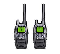 Midland - Walkie Talkie Profesional Largo Alcance G7 PRO, 2 Radioaficionados Softair y Outdoor, 85 Canales - 16 PMR446/69 LPD Sin Licencia, Cobertura 10Km, Autonomía 18H, Pilas Recargables, Accesorios