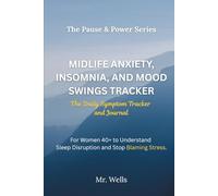 Midlife Anxiety, Insomnia, and Mood Swings: The Daily Symptom Tracker and Journal for Women 40+ to Understand Sleep Disruption and Stop Blaming Stress.