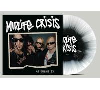 Midlife Crisis - 45 Turns 33 - Black/White Splatter [Vinilo]