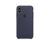 (MidNight Blue) Silicone Phone Case For Iphone X Iphone Xs Happy H