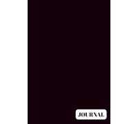 Midnight Cafe Journal: A Minimalist Black College-Ruled Notebook with Date Entry Lines, Page Numbering, and Table of Contents for School, Work, and Everyday Writing