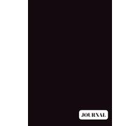 Midnight Cafe Journal: A Minimalist Black College-Ruled Notebook with Date Entry Lines, Page Numbering, and Table of Contents for School, Work, and Everyday Writing