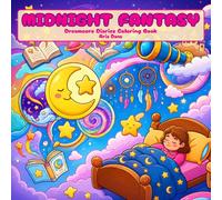 Midnight Fantasy Dreamcore Diaries Coloring Book: Moonlit Dream Coloring Pages For Teens And Adults, With Surreal Bedtime Scenes, Fantasy Vibes, and Escape (Dreamcore Diaries Collection)