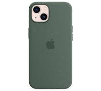 (Midnight Green) For iPhone 13 Compatible with MagSafe Liquid Silicone Phone Back Cover [Induction Popover] - Hot Pin_Lucky_B