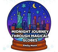 Midnight Journey Through Magical Globes: A Winter-Themed Coloring Book for Art Therapy and Stress Relief: Fantasy Snow Globes | Winter Coloring for Adults & Teens | Mindfulness & Art Therapy