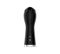 Midnight Magic Vibrador Twirling Twilight Recargable Negro 280 gr