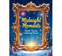 Midnight Moments: New Year Picture Frame Coloring Book (Moments of Mindful Coloring)