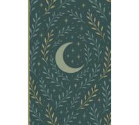Midnight Moon Garden Composition Notebook - College Ruled - 6" x 9" - 120 Pages
