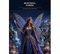 Midnight Muses Vol. 3 - Moonlit Fairies Grayscale Coloring Book: 50 Enchanting Fairy Women, Magical Wands, Majestic Castles, Enchanted Forests and Fantasy Gardens for Adult Colorists