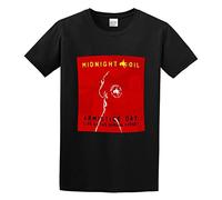 Midnight Oil Armistice Day Live At The Domain Sydney Mens Cotton Tshirt Size S