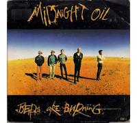 Midnight Oil Beds Are Burning OIL 1 UK 45 7" sgl +Pic Slv +Gunbarrel Highway ...