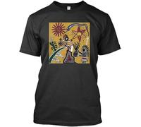 Midnight Oil Earth and Sun and Moon Rock Band Australian T-Shirt Black M
