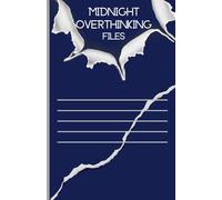 Midnight Overthinking File: Aesthetic Brain Dump Journal for Late Night Thoughts