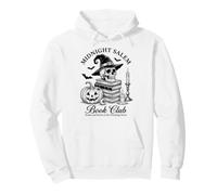 Midnight Salem Book Club Halloween Witching Hour Reader Sudadera con Capucha