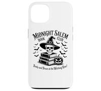 Midnight Salem Book Club Libros Escoba Witching Hour Carcasa para iPhone 13