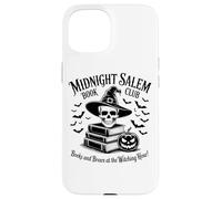 Midnight Salem Book Club Libros Escoba Witching Hour Carcasa para iPhone 15