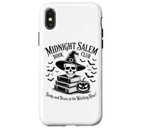 Midnight Salem Book Club Libros Escoba Witching Hour Carcasa para iPhone X/XS