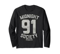 Midnight Society Varsity Style - ¿Le tienes miedo a la oscuridad? Manga Larga