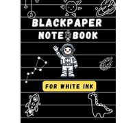 Midnight Thoughts: A Black Paper Notebook for White Ink: Midnight Thoughts: A Black Paper Notebook for White Ink