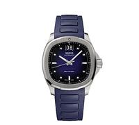 MIDO Multifort TV Big Date - Reloj automático Suizo para Hombre - Acero Inoxidable, Caja de 40 mm, Azul sobre Goma Azul, Moderno