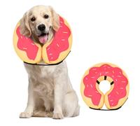 MIDOG Cono inflable alternativo para después de la cirugía - Collar protector suave que evita lamer y permite comer, cómodo collar electrónico alternativo de recuperación para perros pequeños