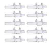 MIDOKSTUA 10 lotes de conectores centrales de esquina para tienda de campaña, peso ligero para acampar al aire libre, peso ligero