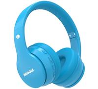 MIDOLA Auriculares para niños, Bluetooth 5.4, inalámbricos, 68 horas, límite de volumen de tiempo de reproducción, 85/94 dB, auriculares plegables sobre la oreja, carga rápida tipo C, con micrófono