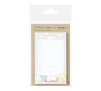 Midori 19094006 Sticky Notes, Sticky Paper, Hacer, Perro Patrón, Gris