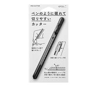 Midori 35327006 - Cortador de bolígrafos, color negro
