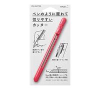 Midori 35328006 - Cortador de plumas, color rosa