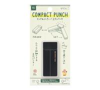 Midori 35544006 - Perforadora compacta, talla XS, color negro, A