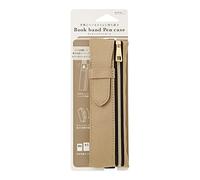 Midori 41824006 - Estuche para bolígrafo, color beige, para B6 - A5, biege, simple, beige, Sencillo