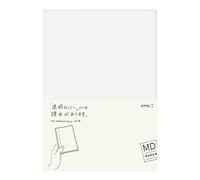 Midori 49360006 - Funda de plástico transparente para cuaderno, A5