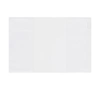 Midori- Clear Cover for MD Notebook &ltL> Funda de plástico Transparente para Cuaderno, tamaño L, L (49390006)